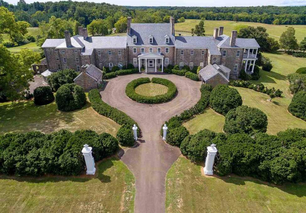 1776 Stone Mansion Estate In Fauquier Virginia Captivating Houses