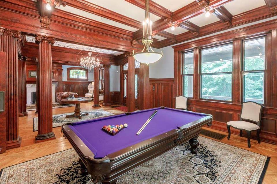 1913 Stone Mansion For Sale In Louisville Kentucky — Captivating Houses