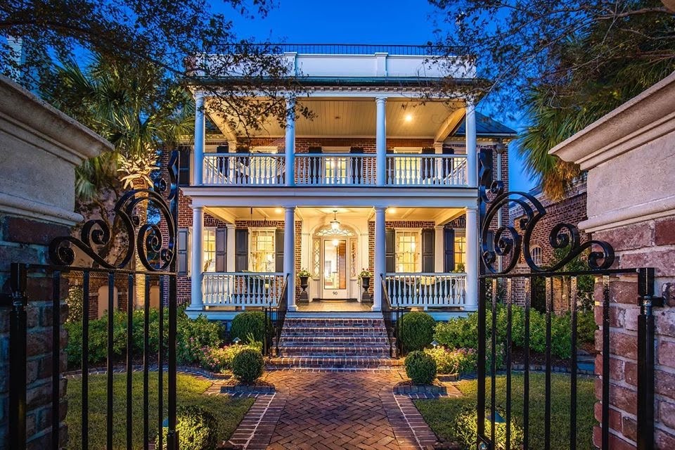 1934 Historic House For Sale In Charleston South Carolina Captivating Houses,Entry Way Benches With Storage