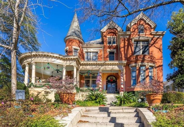 1887 Burke Mansion For Sale In Macon — Captivating Houses