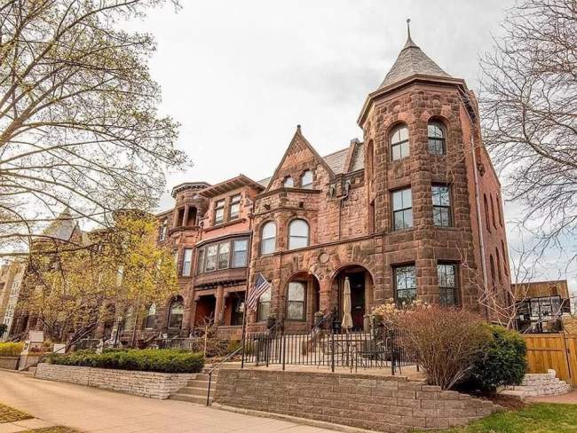 1889 Historic Brownstone For Sale In Saint Paul Minnesota — Captivating ...