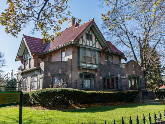 1907 Tudor Revival For Sale In West Dundee Illinois
