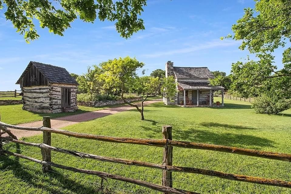 1875 Cabin On 24 Acres For Sale In Fredericksburg Texas ...