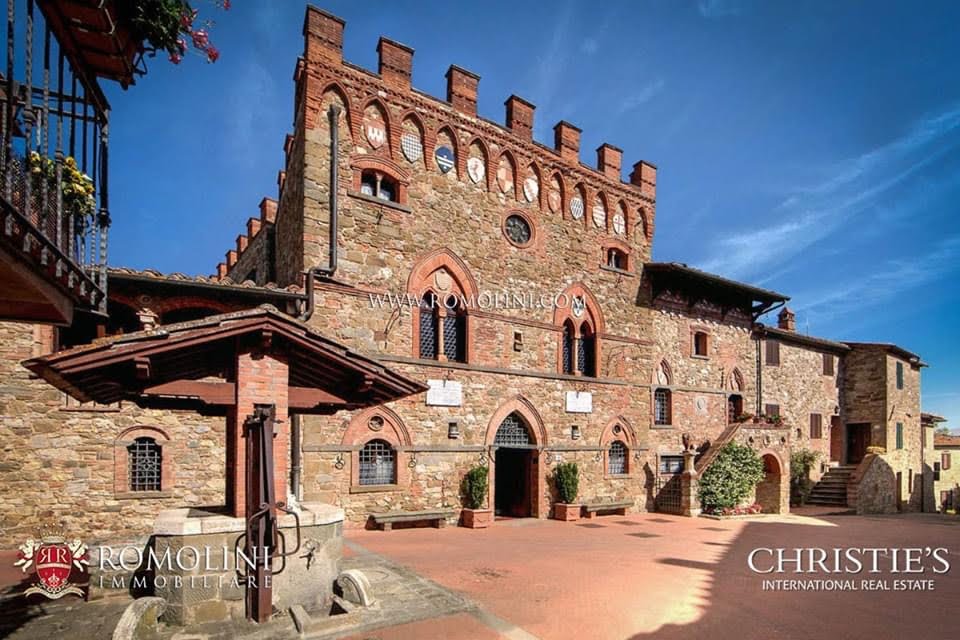 12th Century Italian Castle For Sale In Tuscany Italy — Captivating Houses