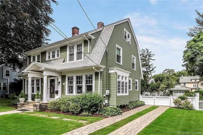 1920 Dutch Colonial For Sale In New Haven Connecticut — Captivating Houses