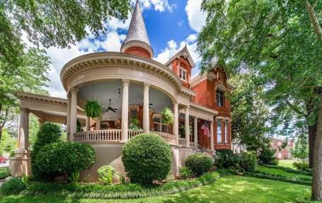 1887 Burke Mansion For Sale In Macon Georgia — Captivating Houses