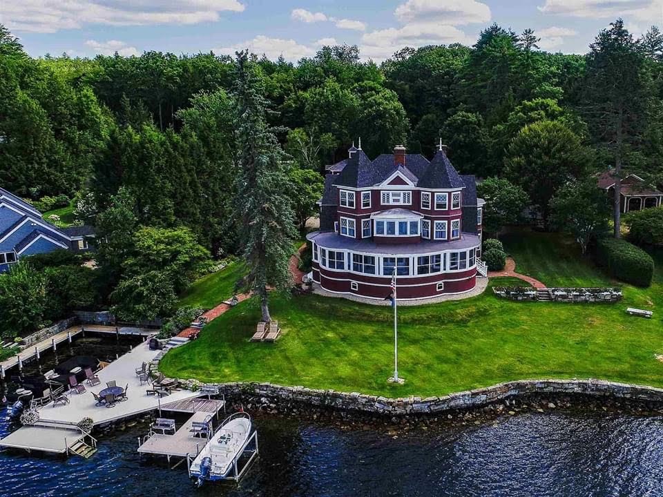 1898 Waterfront Victorian For Sale In Spofford New Hampshire