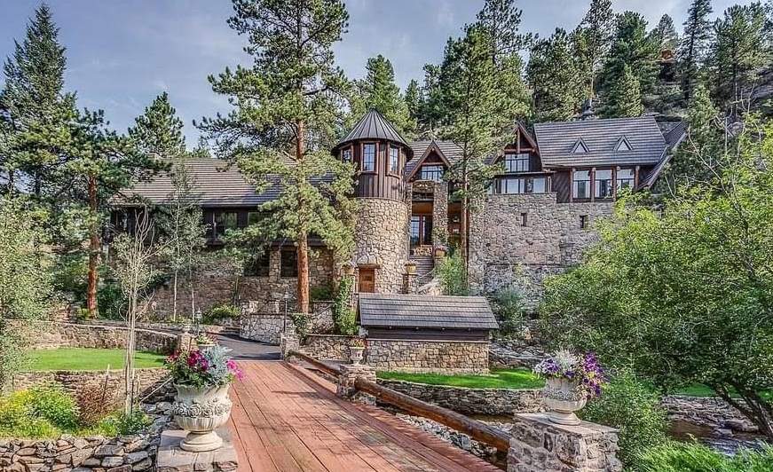 1927 Mansion For Sale In Evergreen Colorado — Captivating Houses