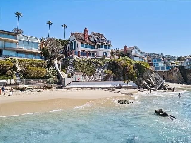 1929 Waterfront Tudor Revival For Sale In Laguna Beach California