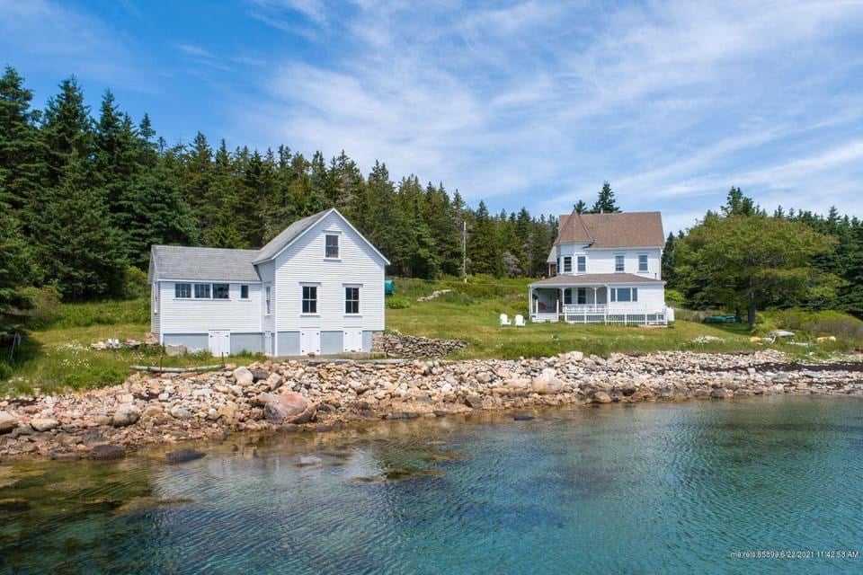 1911 Historic House For Sale In Isle Au Haut Maine