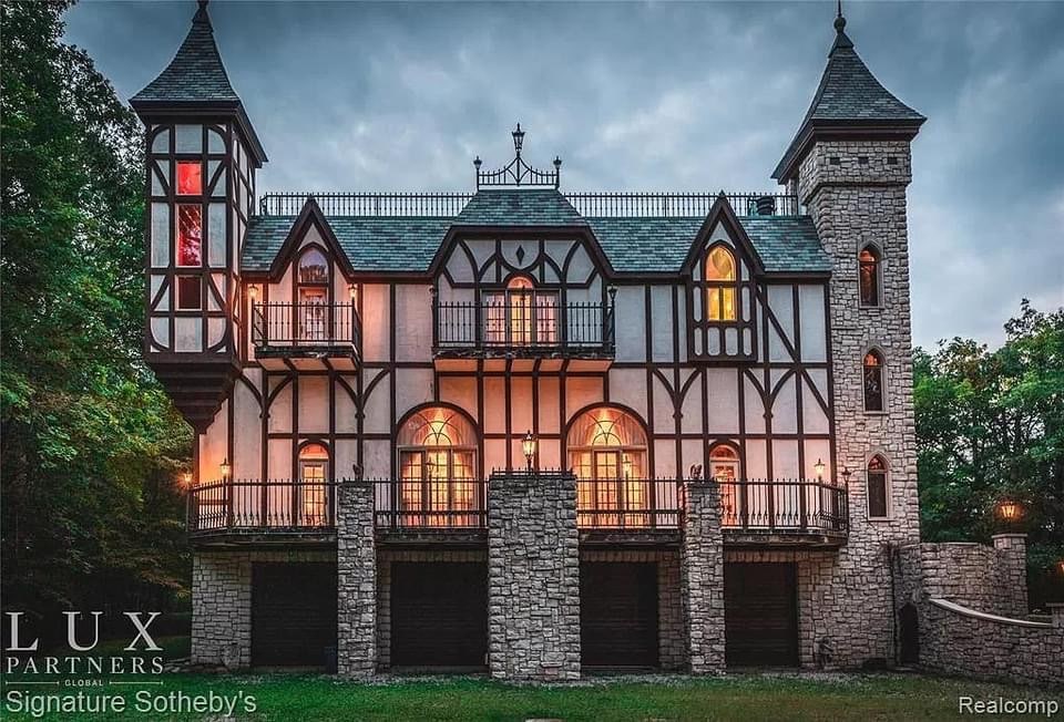 Unique Castle For Sale In Rochester Michigan