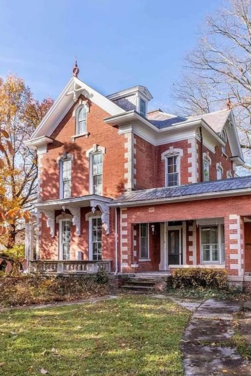 1872 Italianate For Sale In Bedford Indiana