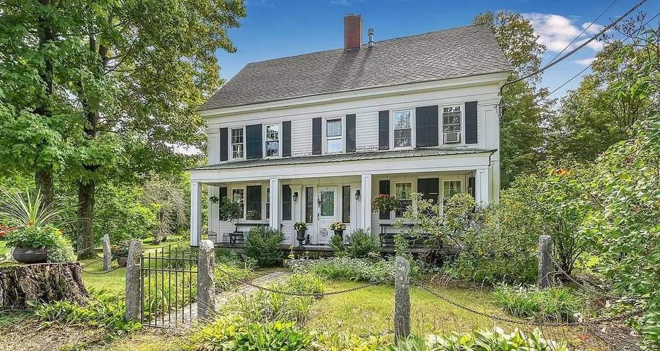 1775 Farmhouse For Sale In Turner Maine — Captivating Houses