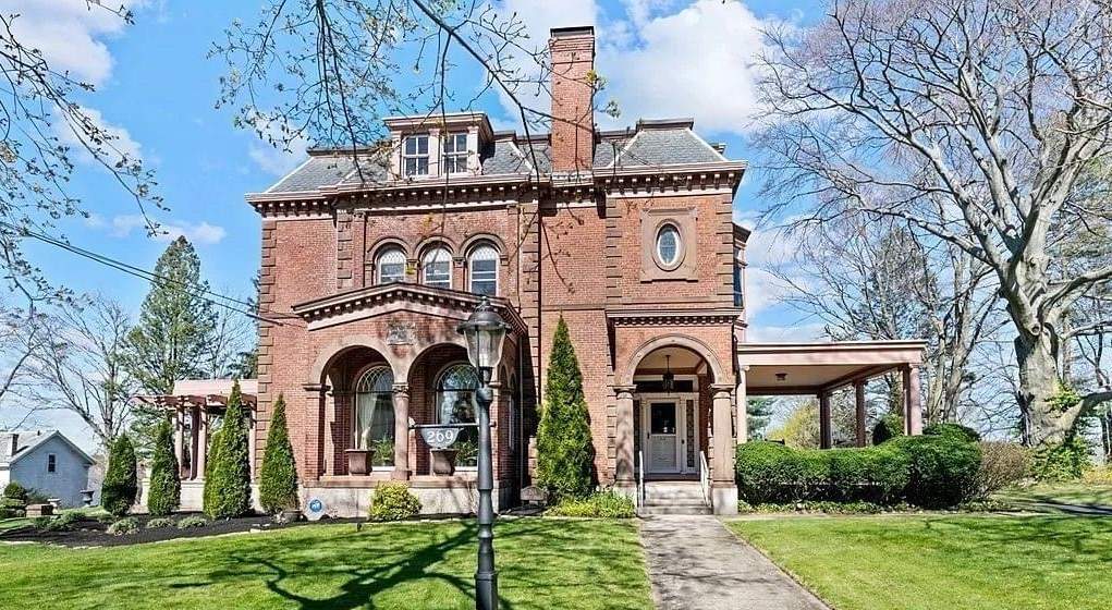 1868 Second Empire For Sale In Woonsocket Rhode Island — Captivating Houses