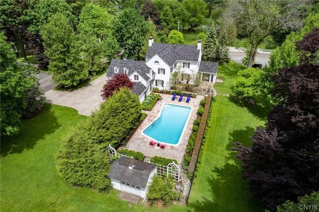 1930 Colonial Revival For Sale In Auburn New York — Captivating Houses