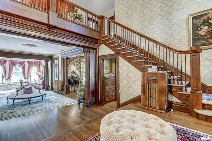 1907 Mansion For Sale In Springfield Illinois
