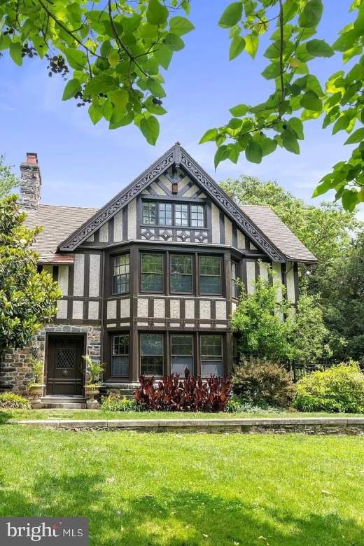 1912 Tudor Revival In Bryn Mawr Pennsylvania — Captivating Houses