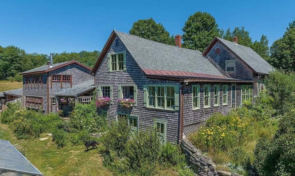 1780 Farmhouse For Sale In Montville Maine — Captivating Houses