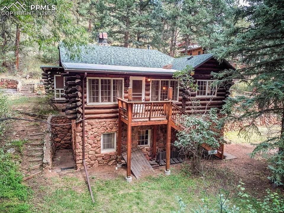 1937 Cabin For Sale In Green Mountain Falls Colorado — Captivating Houses