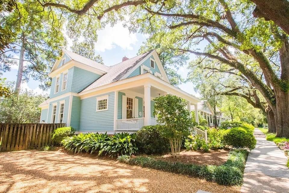 1917 Historic House For Sale In Thomasville Georgia