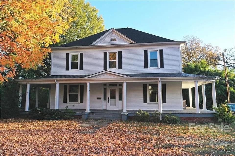 1890 Historic House For Sale In Wadesboro North Carolina