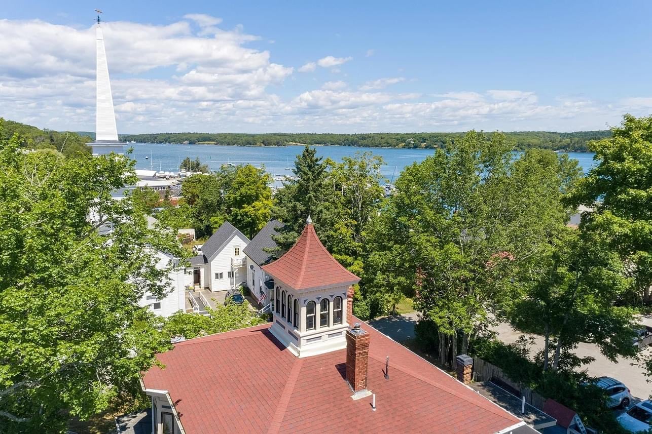 1865 Italianate For Sale In Boothbay Maine