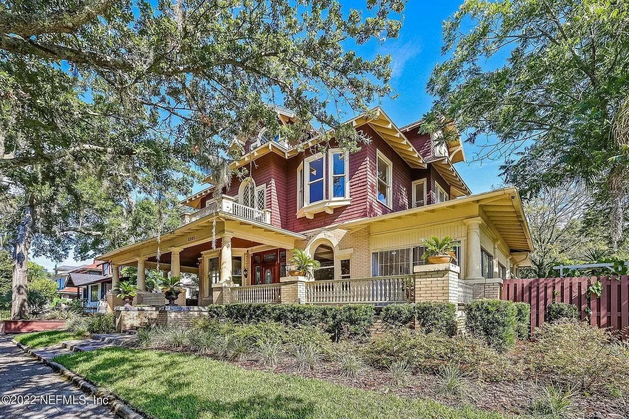 1904 Historic House For Sale In Jacksonville Florida