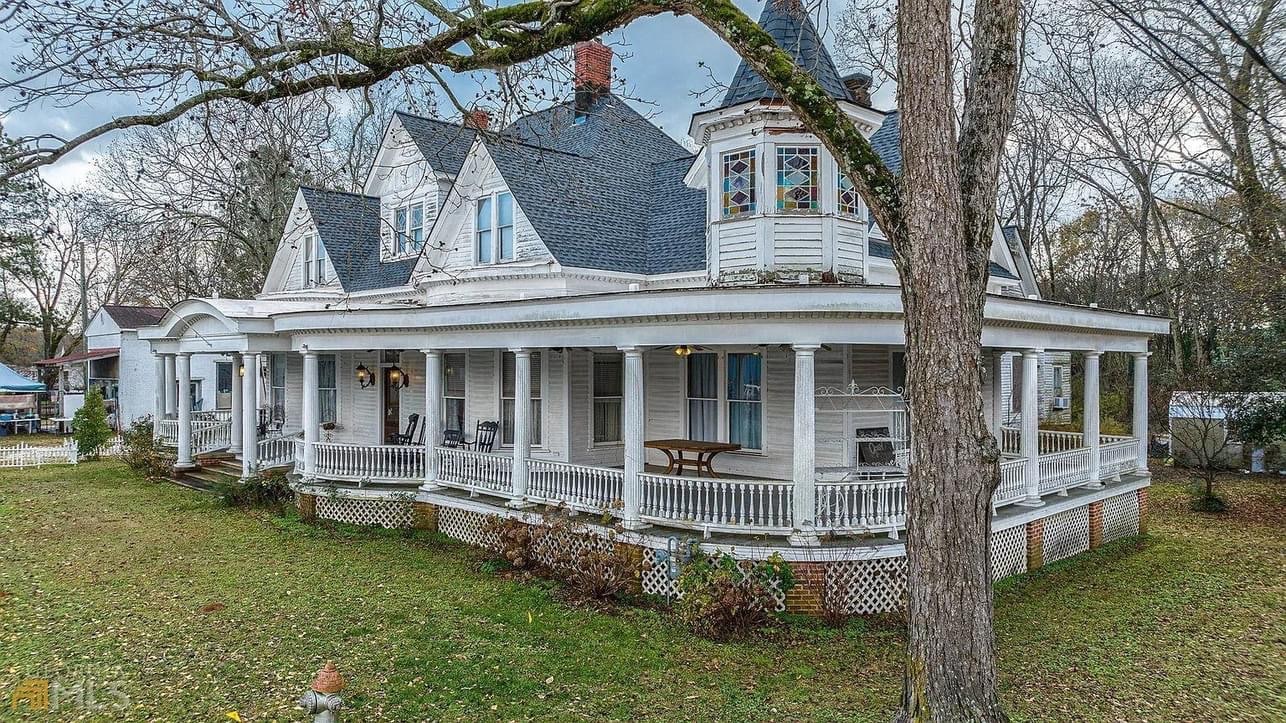 1908 Historic House For Sale In Bishop Georgia