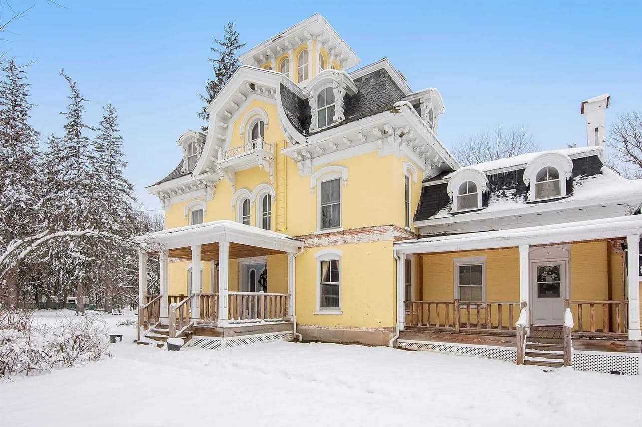 1818 Italianate For Sale In Highgate Vermont