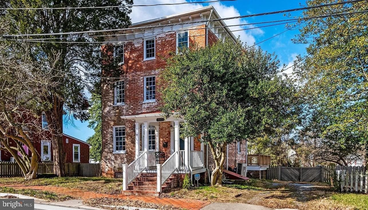 1820 Italianate For Sale In Centreville Maryland