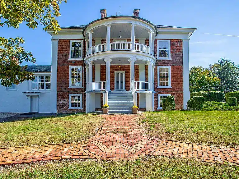 1853 Greek Revival For Sale In Esmont Virginia