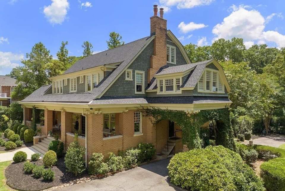 1917 Dutch Colonial For Sale In Laurens South Carolina — Captivating Houses