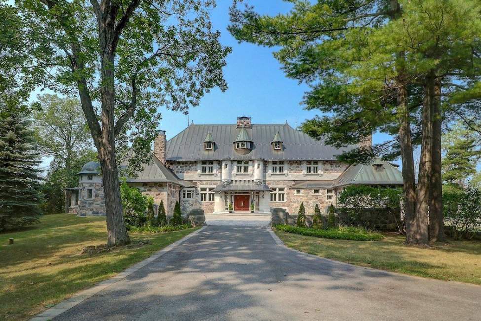 1899 Mansion For Sale In Senneville Quebec — Captivating Houses