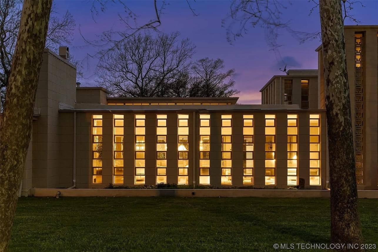 1929 Frank Lloyd Wright House For Sale In Tulsa Oklahoma