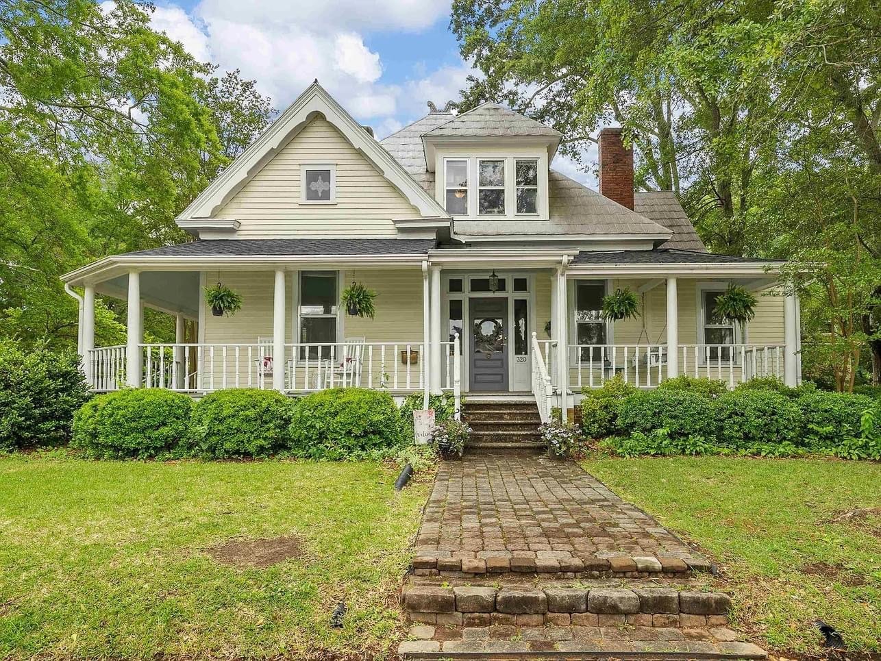 1914 Historic House For Sale In Gaffney South Carolina