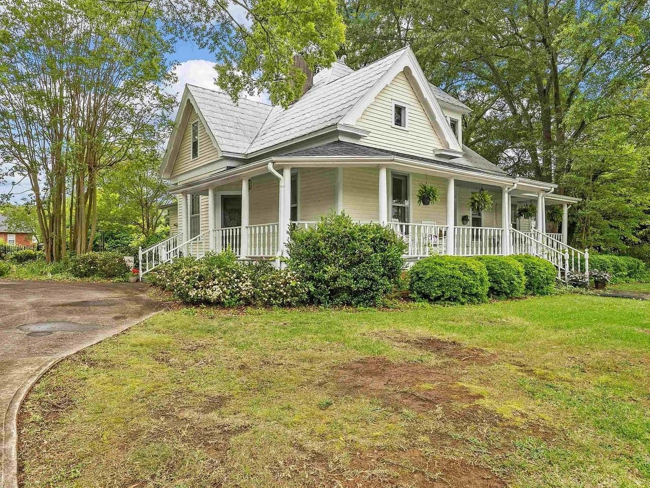 1914 Historic House For Sale In Gaffney South Carolina