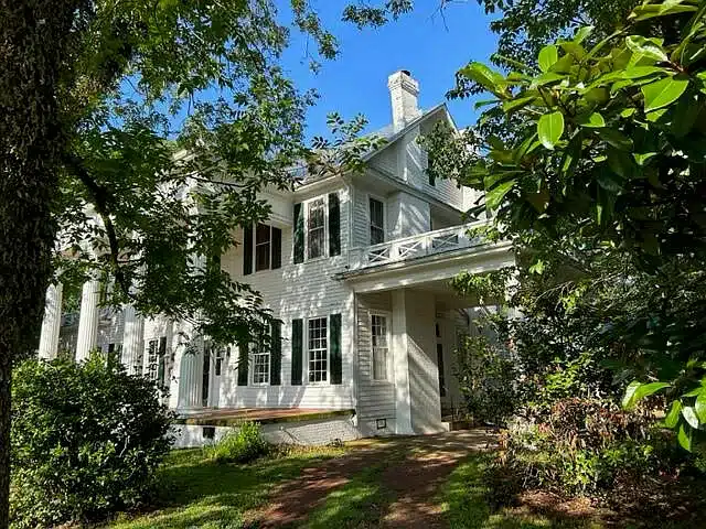 About This 1848 Greek Revival For Sale In Marion Alabama