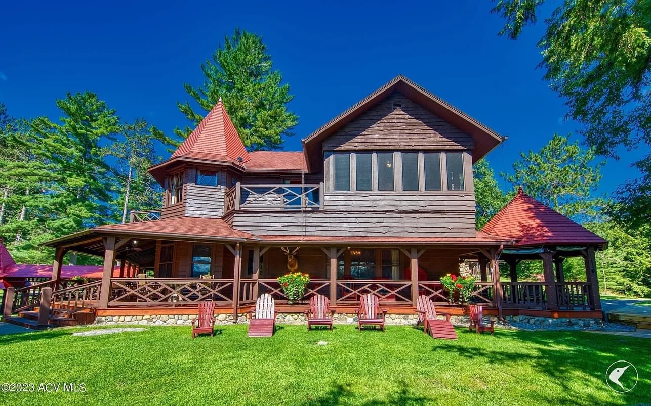 1897 Wenonah Lodge For Sale In Tupper Lake New York
