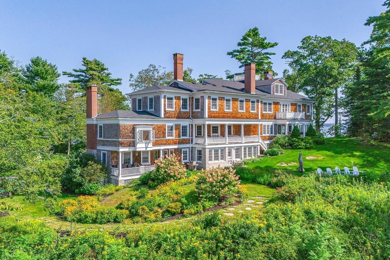 1898 Mansion For Sale In Falmouth Maine — Captivating Houses