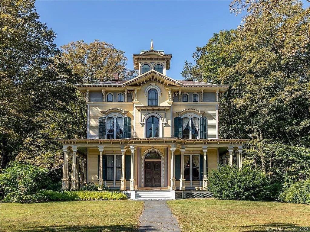 1866 Italianate For Sale In New Hartford Connecticut