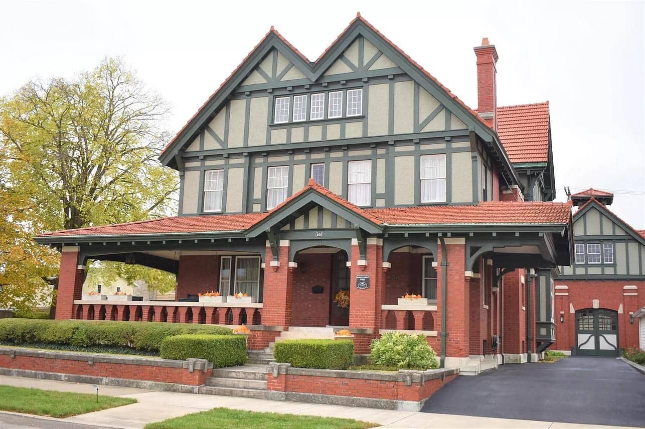 1908 Tudor Revival For Sale In Piqua Ohio