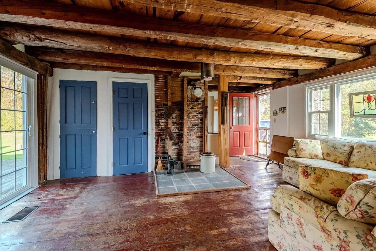 1840 Georgian Revival For Sale In Litchfield Maine