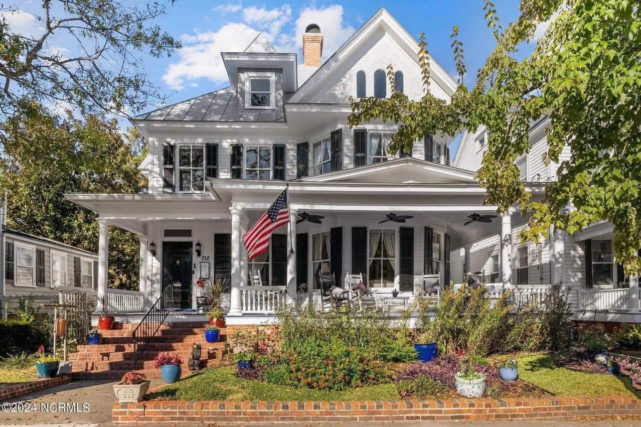 1905 Historic House For Sale In New Bern North Carolina