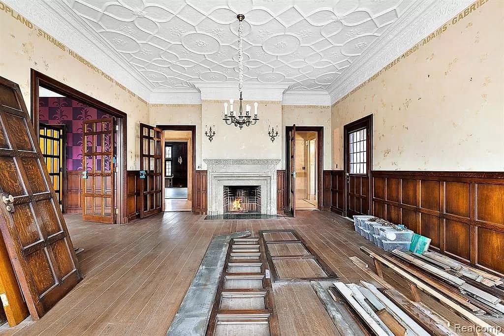 1925 Mansion For Sale In Detroit Michigan