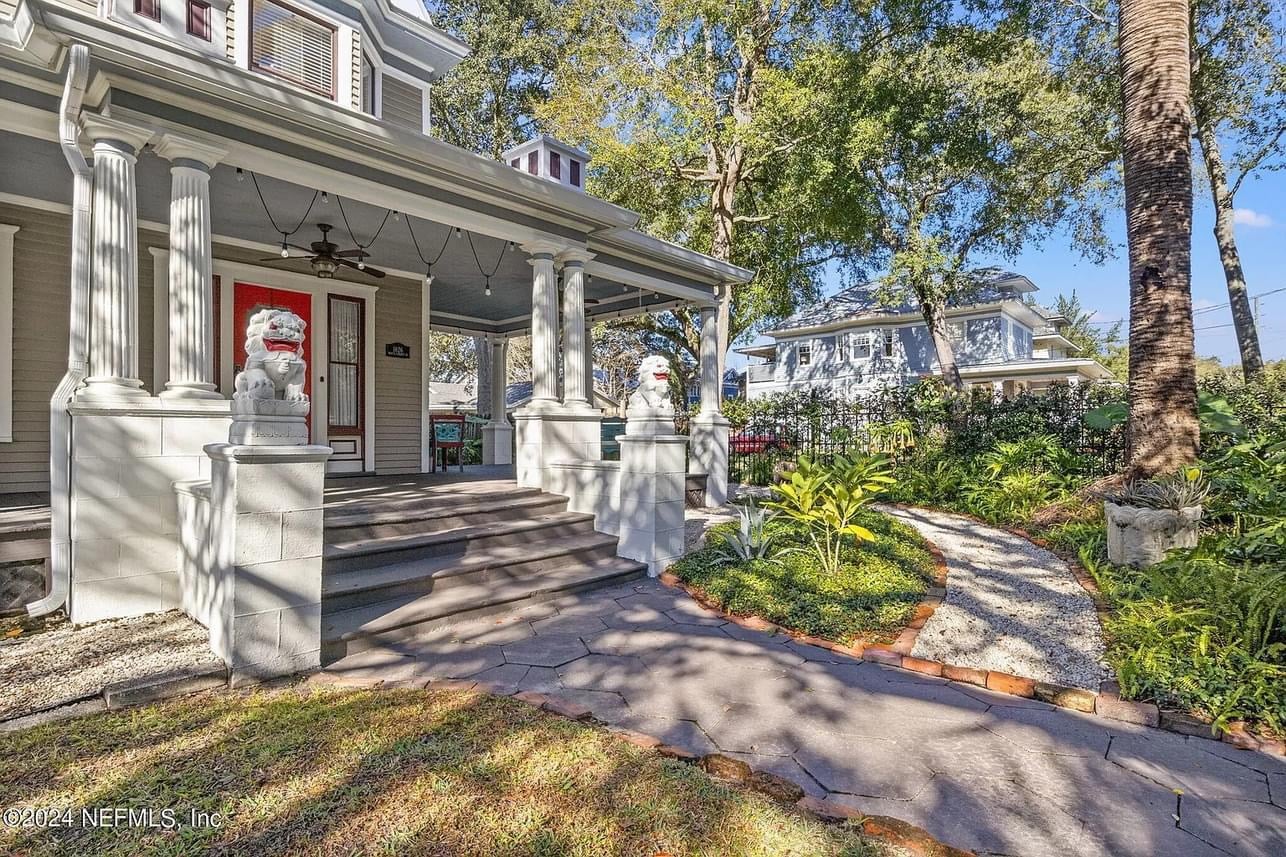 1905 Historic House For Sale In Jacksonville Florida