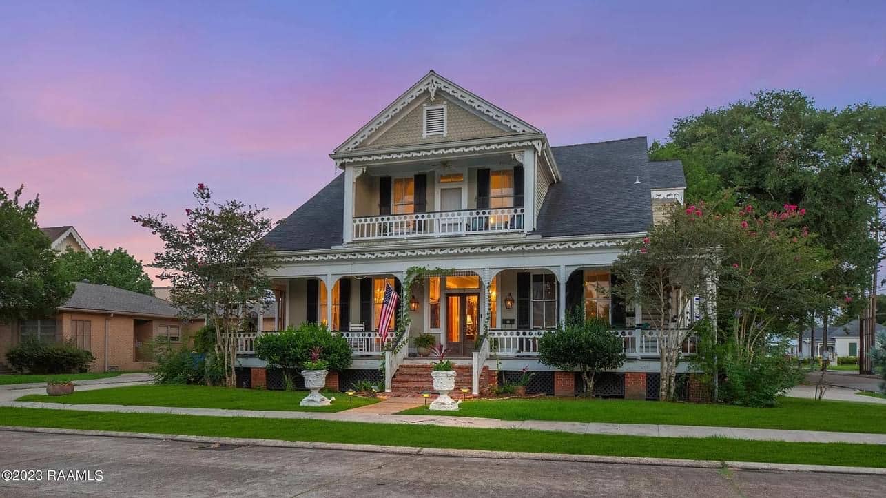 1900 Historic House For Sale In Franklin Louisiana