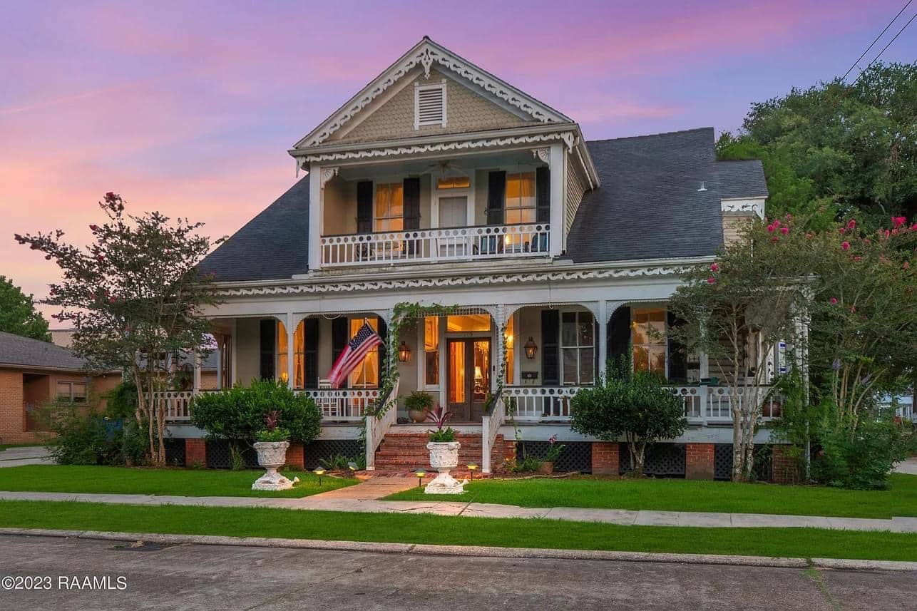 1900 Historic House For Sale In Franklin Louisiana