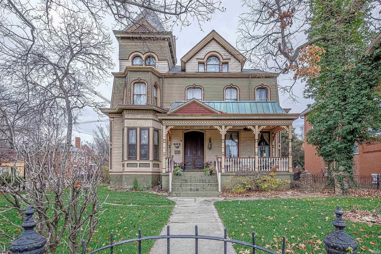 1869 Victorian For Sale In Evansville Indiana