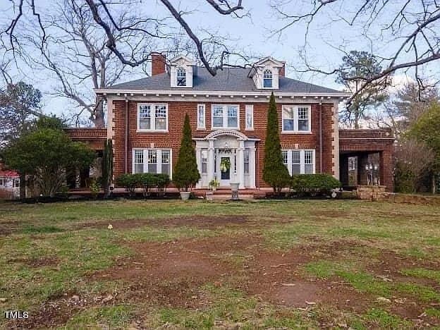 1919 Colonial Revival For Sale In Roxboro North Carolina