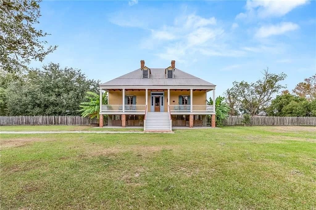 1843 Historic Creole “Perique” Farm House For Sale In Paulina Louisiana